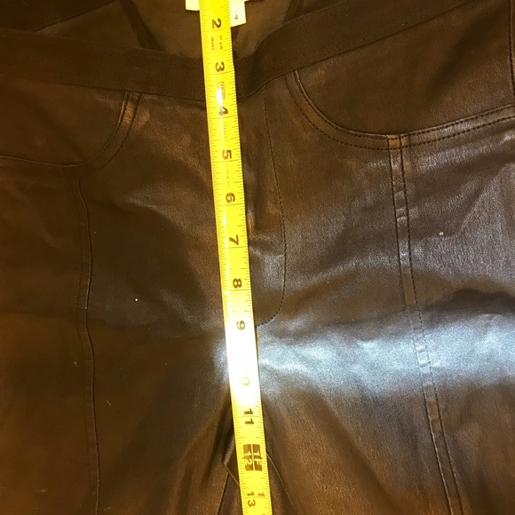 Helmut Lang Genuine Designer Leather Leggings - Picture 7 of 8